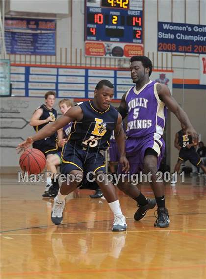 Thumbnail 3 in Holly Springs vs. Lee County (Tri-Nine Conference Tournament) photogallery.