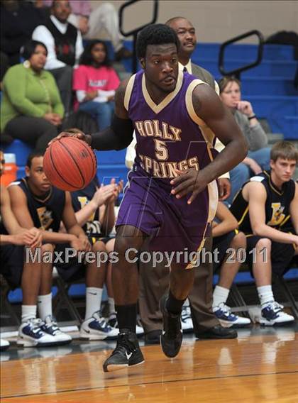 Thumbnail 3 in Holly Springs vs. Lee County (Tri-Nine Conference Tournament) photogallery.
