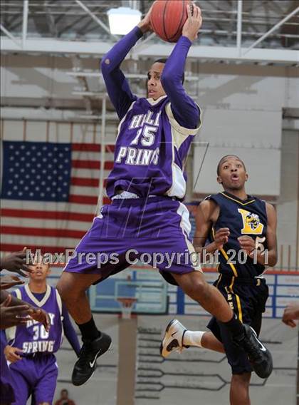 Thumbnail 3 in Holly Springs vs. Lee County (Tri-Nine Conference Tournament) photogallery.