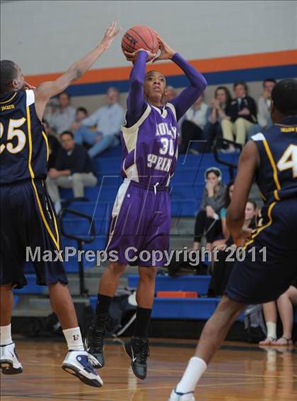 Thumbnail 3 in Holly Springs vs. Lee County (Tri-Nine Conference Tournament) photogallery.