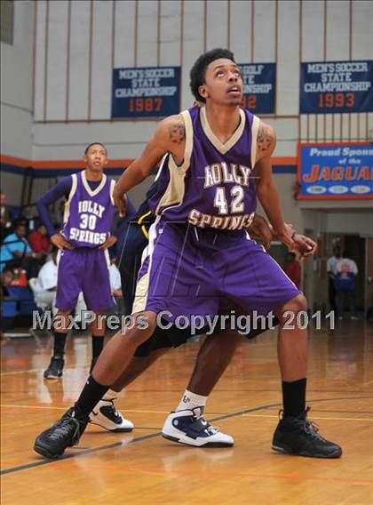 Thumbnail 3 in Holly Springs vs. Lee County (Tri-Nine Conference Tournament) photogallery.