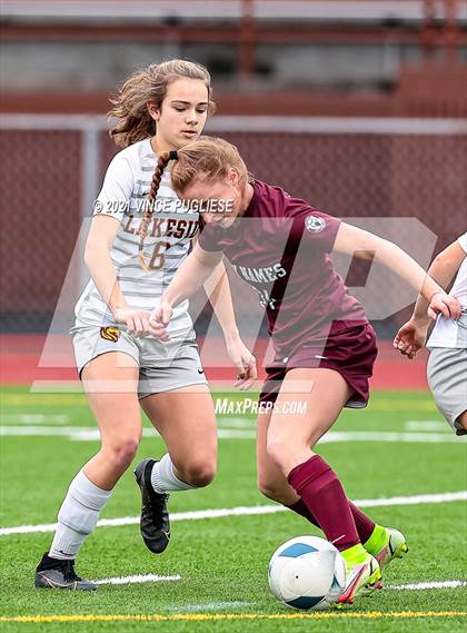 Thumbnail 2 in Lakeside vs. Holy Names Academy (WIAA 3A Playoffs) photogallery.