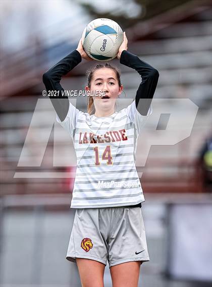 Thumbnail 2 in Lakeside vs. Holy Names Academy (WIAA 3A Playoffs) photogallery.