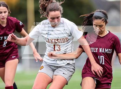 Thumbnail 2 in Lakeside vs. Holy Names Academy (WIAA 3A Playoffs) photogallery.