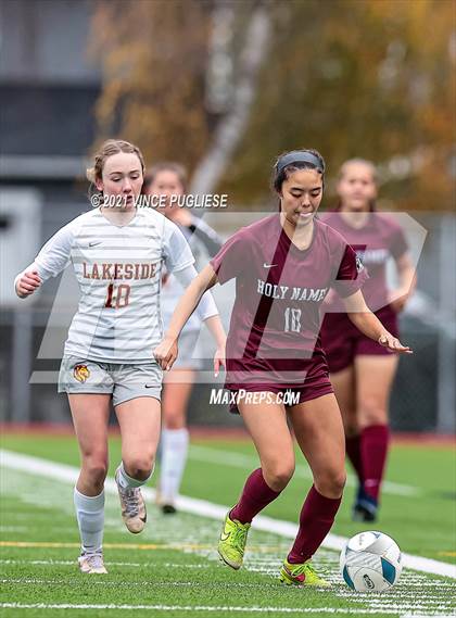 Thumbnail 3 in Lakeside vs. Holy Names Academy (WIAA 3A Playoffs) photogallery.