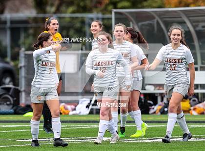 Thumbnail 2 in Lakeside vs. Holy Names Academy (WIAA 3A Playoffs) photogallery.