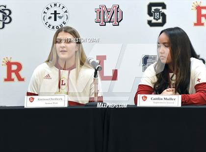 Thumbnail 3 in Trinity League Media Day - Orange Lutheran photogallery.