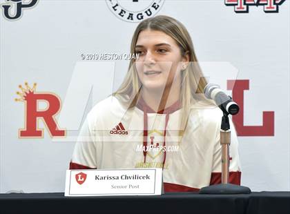 Thumbnail 1 in Trinity League Media Day - Orange Lutheran photogallery.