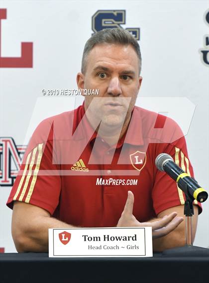 Thumbnail 1 in Trinity League Media Day - Orange Lutheran photogallery.