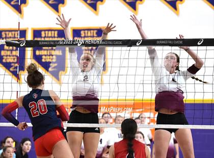 Thumbnail 1 in Cornerstone Christian vs. Assumption (Durango Fall Classic) photogallery.