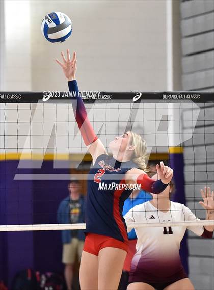 Thumbnail 1 in Cornerstone Christian vs. Assumption (Durango Fall Classic) photogallery.