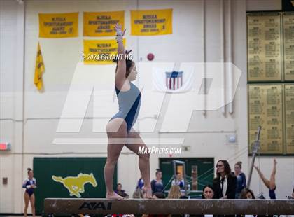 Thumbnail 2 in 2024 Shore Conference Gymnastics Championship photogallery.