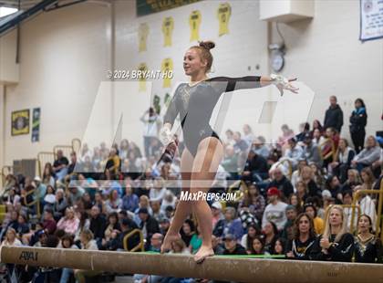 Thumbnail 3 in 2024 Shore Conference Gymnastics Championship photogallery.