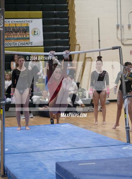 Thumbnail 2 in 2024 Shore Conference Gymnastics Championship photogallery.