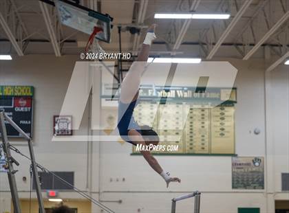 Thumbnail 3 in 2024 Shore Conference Gymnastics Championship photogallery.