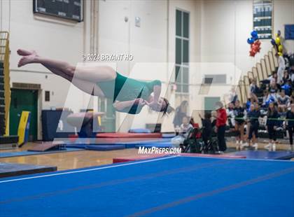 Thumbnail 2 in 2024 Shore Conference Gymnastics Championship photogallery.