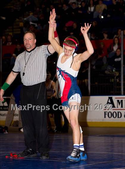 Thumbnail 1 in NYSPHSAA Section 4 D1 Championships  photogallery.