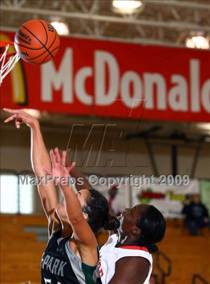 Thumbnail 3 in Kingwood Park vs Bellaire (McDonalds Texas Invitational) photogallery.