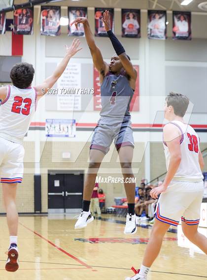 Thumbnail 3 in Mansfield Timberview vs. Pearce (Whataburger Tournament) photogallery.