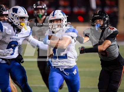 Thumbnail 3 in Huntington Beach vs Western (CIF SS Division 5 Round 1) photogallery.
