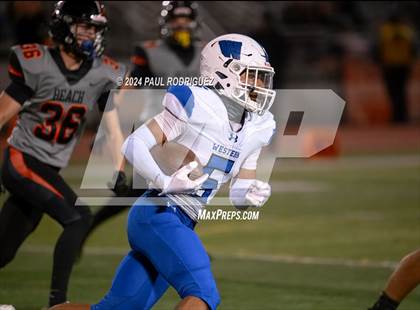Thumbnail 1 in Huntington Beach vs Western (CIF SS Division 5 Round 1) photogallery.