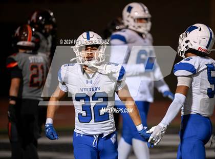 Thumbnail 1 in Huntington Beach vs Western (CIF SS Division 5 Round 1) photogallery.