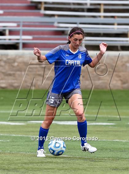Thumbnail 2 in Capital Christian vs. Amador (CIF SJS D5 Final) photogallery.