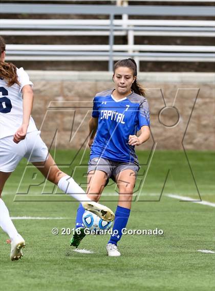 Thumbnail 3 in Capital Christian vs. Amador (CIF SJS D5 Final) photogallery.