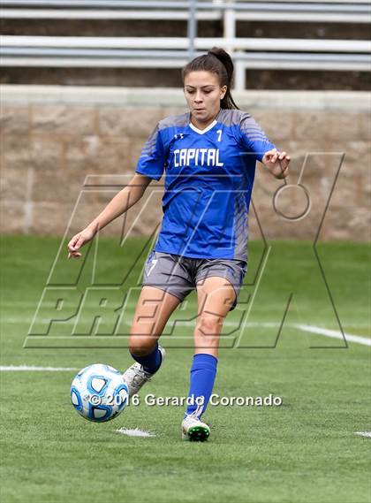 Thumbnail 2 in Capital Christian vs. Amador (CIF SJS D5 Final) photogallery.