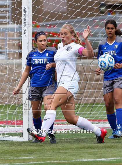 Thumbnail 3 in Capital Christian vs. Amador (CIF SJS D5 Final) photogallery.