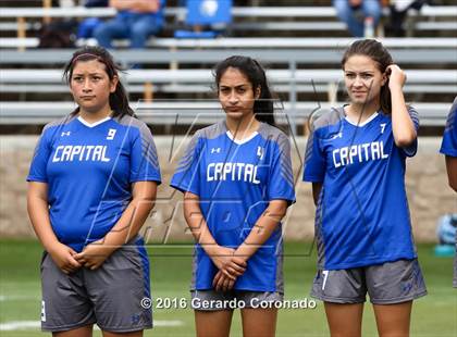 Thumbnail 3 in Capital Christian vs. Amador (CIF SJS D5 Final) photogallery.