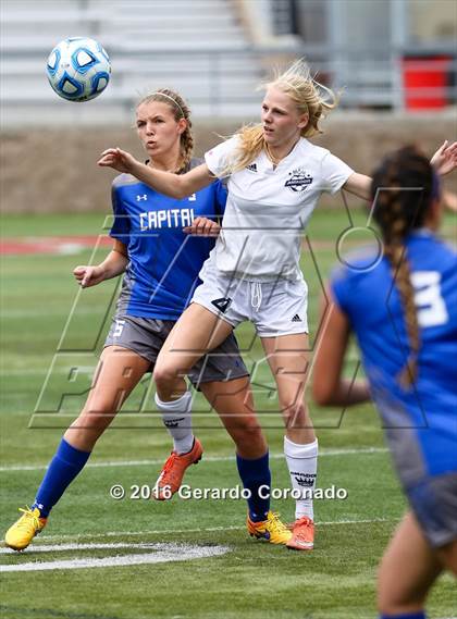 Thumbnail 3 in Capital Christian vs. Amador (CIF SJS D5 Final) photogallery.