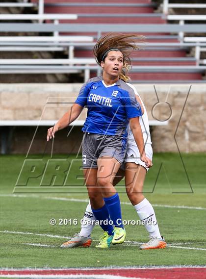 Thumbnail 3 in Capital Christian vs. Amador (CIF SJS D5 Final) photogallery.