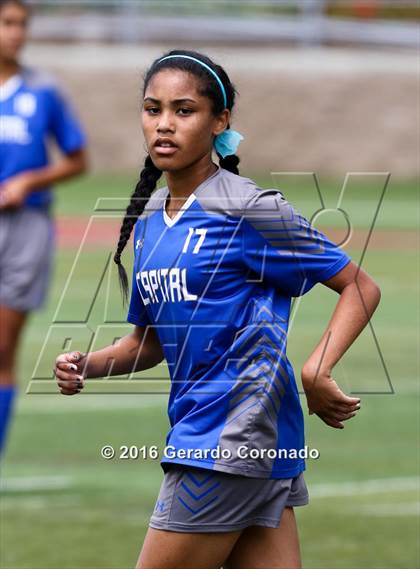 Thumbnail 2 in Capital Christian vs. Amador (CIF SJS D5 Final) photogallery.