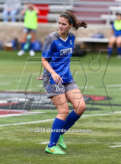 Thumbnail 2 in Capital Christian vs. Amador (CIF SJS D5 Final) photogallery.