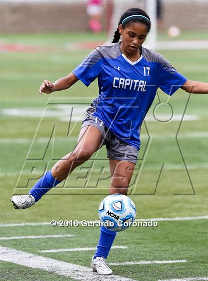 Thumbnail 3 in Capital Christian vs. Amador (CIF SJS D5 Final) photogallery.