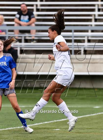 Thumbnail 2 in Capital Christian vs. Amador (CIF SJS D5 Final) photogallery.