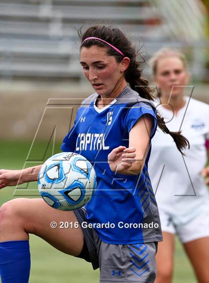 Thumbnail 3 in Capital Christian vs. Amador (CIF SJS D5 Final) photogallery.
