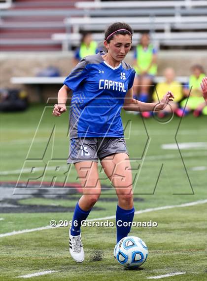 Thumbnail 1 in Capital Christian vs. Amador (CIF SJS D5 Final) photogallery.