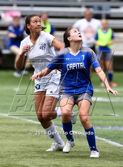 Thumbnail 1 in Capital Christian vs. Amador (CIF SJS D5 Final) photogallery.
