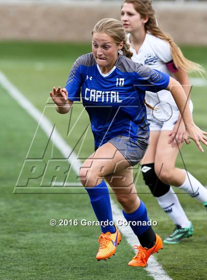 Thumbnail 2 in Capital Christian vs. Amador (CIF SJS D5 Final) photogallery.