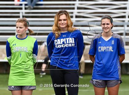 Thumbnail 3 in Capital Christian vs. Amador (CIF SJS D5 Final) photogallery.