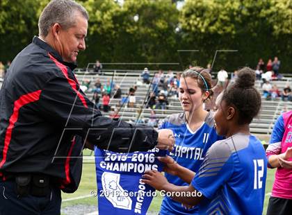 Thumbnail 2 in Capital Christian vs. Amador (CIF SJS D5 Final) photogallery.