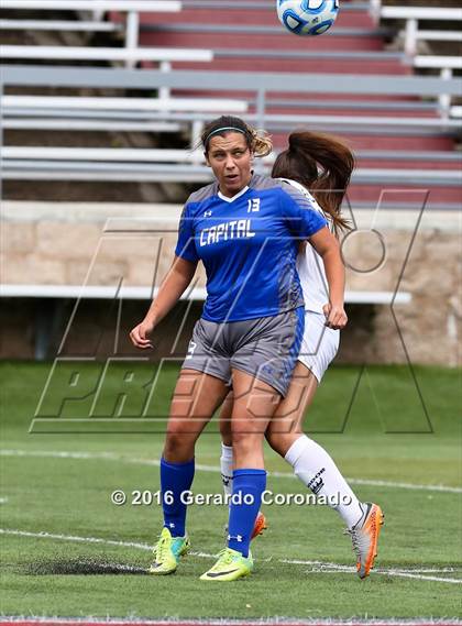 Thumbnail 2 in Capital Christian vs. Amador (CIF SJS D5 Final) photogallery.