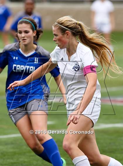 Thumbnail 2 in Capital Christian vs. Amador (CIF SJS D5 Final) photogallery.
