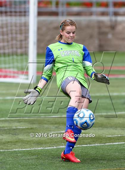 Thumbnail 2 in Capital Christian vs. Amador (CIF SJS D5 Final) photogallery.