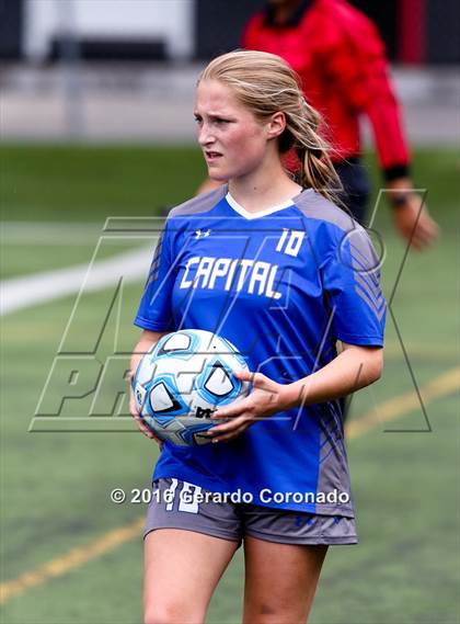 Thumbnail 3 in Capital Christian vs. Amador (CIF SJS D5 Final) photogallery.