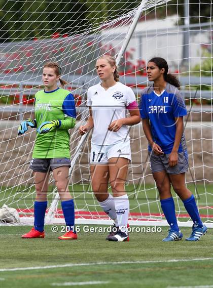 Thumbnail 2 in Capital Christian vs. Amador (CIF SJS D5 Final) photogallery.
