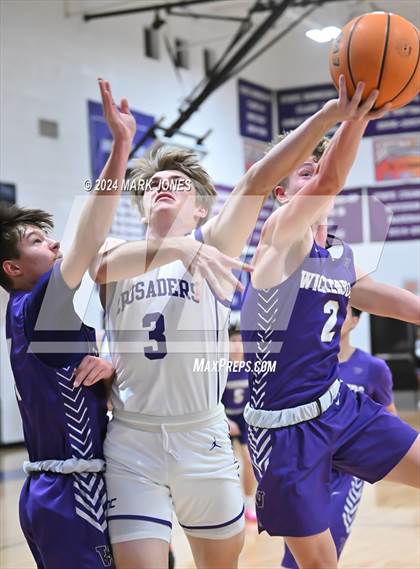 Thumbnail 1 in Wickenburg @ Northwest Christian (Senior Night) photogallery.