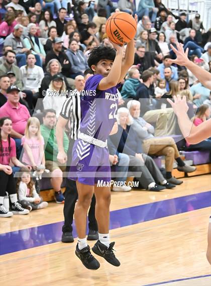 Thumbnail 2 in Wickenburg @ Northwest Christian (Senior Night) photogallery.